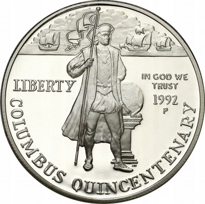 USA 1 dolar 1992 P Kolumb (400 lat)