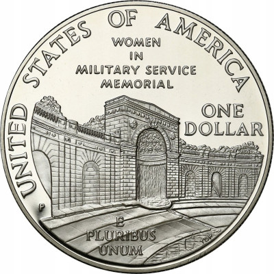 USA 1 dolar 1994 kobiety w wojsku SREBRO