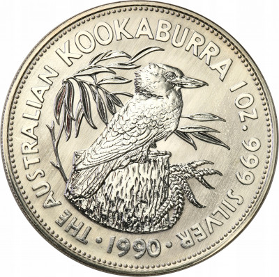 Australia 5 dolarów 1990 Kookaburra (1 uncja)