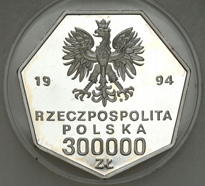 300 000 złotych 1994 - 70 lat Bank Polski SREBRO