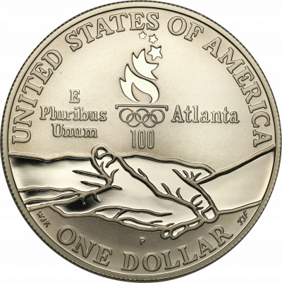 USA 1 dolar 1995 P Atlanta Olimpiada st.L