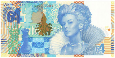 Banknot Testowy PWPW - 64 - SZACHY – AA
