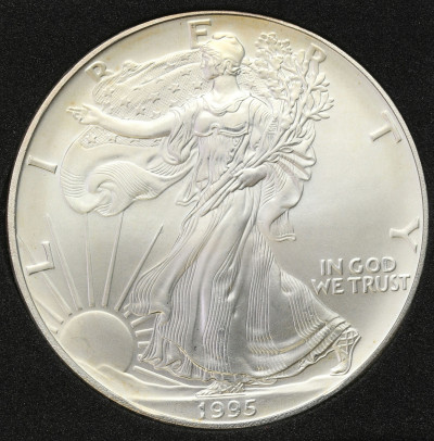 USA 1 dolar 1995 - UNCJA SREBRA