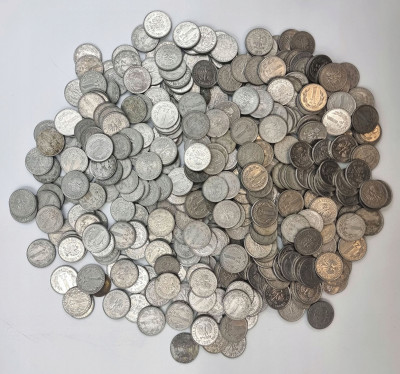 Polska Duży zestaw monet PRL RÓŻNE aluminium