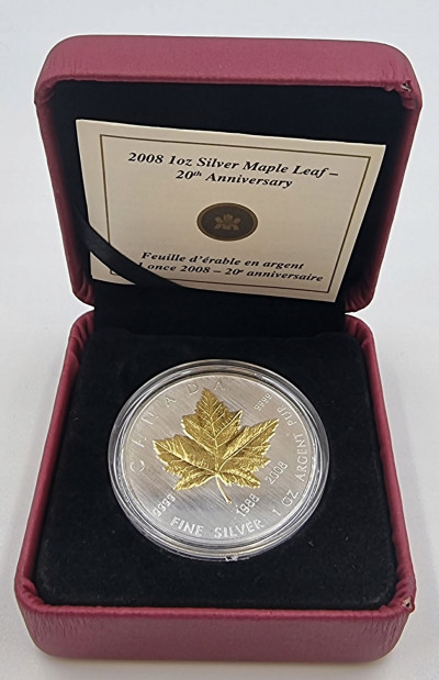 Kanada. Dolar 2008, srebro