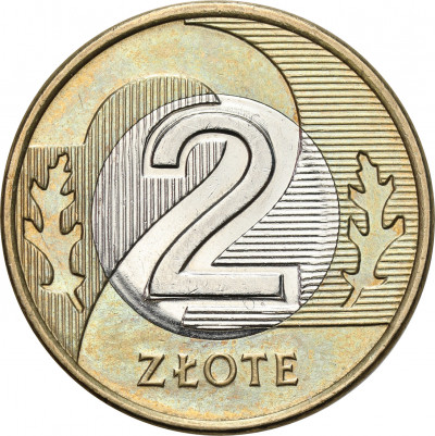 Polska. 2 złote obiegowe 2022 – WYŚMIENITE