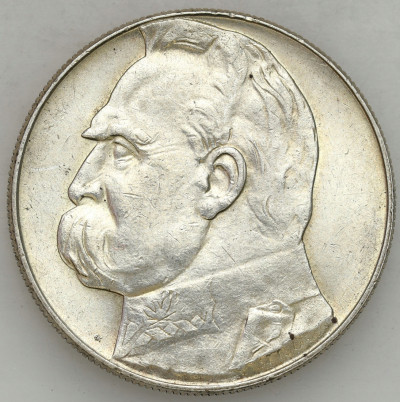 II RP. 10 złotych 1939 Piłsudski - BARDZO ŁADNY