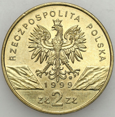 III RP 2 złote 1996 Wilk - PIĘKNA
