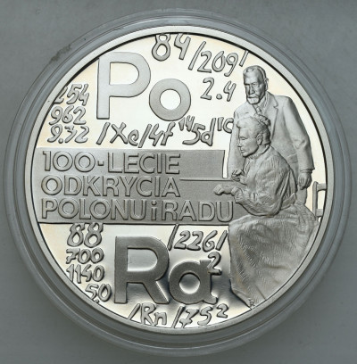 Polska III RP 20 zł. 1998 Polon i Rad Skłodowska