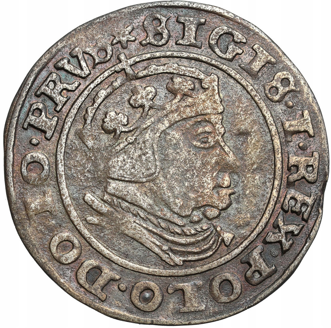 Zygmunt I Stary. Grosz 1540, Gdańsk