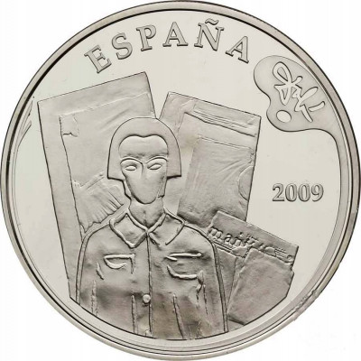 Hiszpania 10 Euro 2009 Salvador Dali