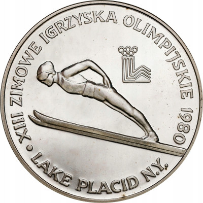 200 złotych 1980 Lake Placid 1980 bez znicza