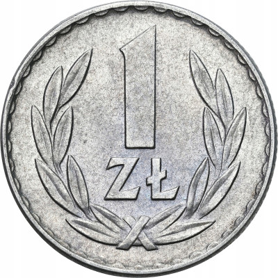PRL. 1 złoty 1967 Alumninium - RZADKI ROCZNIK