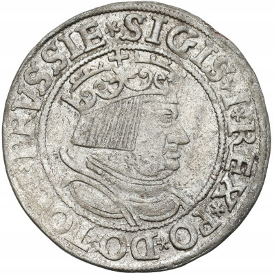 Zygmunt I Stary. Grosz 1534, Toruń – ŁADNY