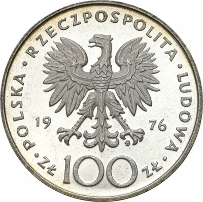 PRL. 100 złotych 1976 Tadeusz Kościuszko