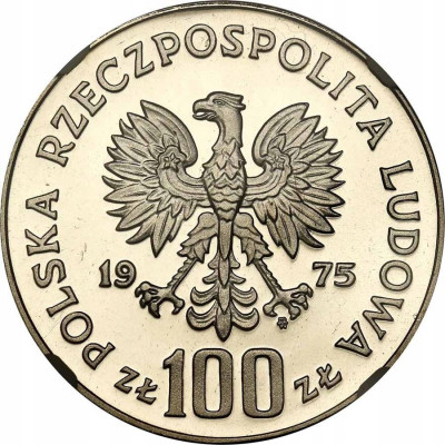 PRL. 100 złotych 1975 Modrzejewska