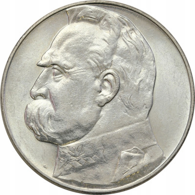II RP. 10 złotych 1938 Piłsudski PIĘKNE i RZADKIE