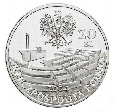 Polska III RP 20 złotych 2004, 15-lecie Senatu RP