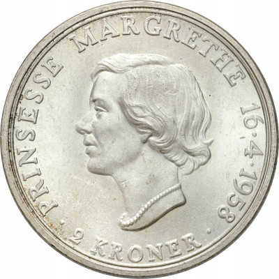 Dania 2 korony 1958
