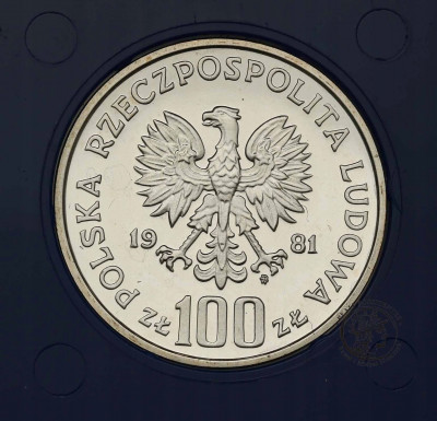 PRL 100 złotych 1981 Sikorski