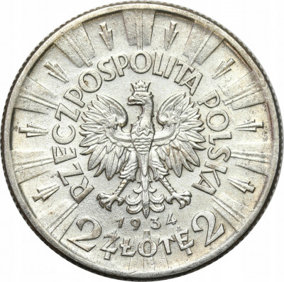 II RP 2 złote 1934 Piłsudski