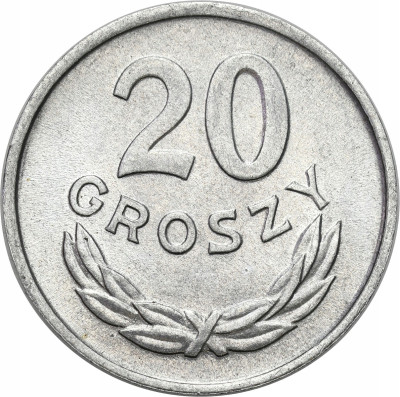 PRL. 20 groszy 1967 - PIĘKNE