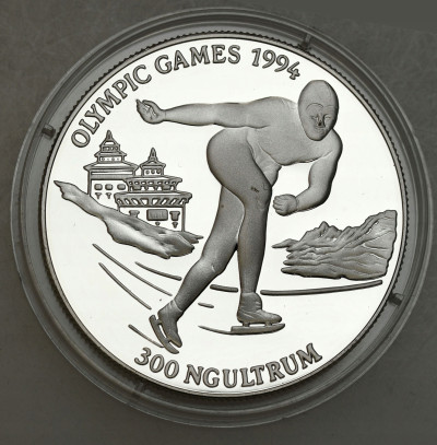 Bhutan 300 ngultrum, 1992