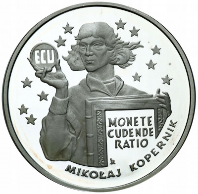 III RP. 20 złotych 1995 Mikołaj Kopernik ECU