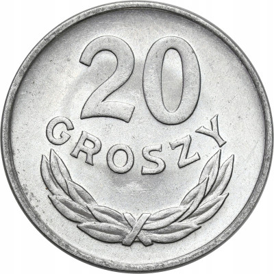 PRL. 20 groszy 1949 - PIĘKNE