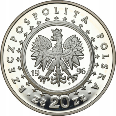 III RP. 20 złotych 1996 Zamek w Lidzbarku