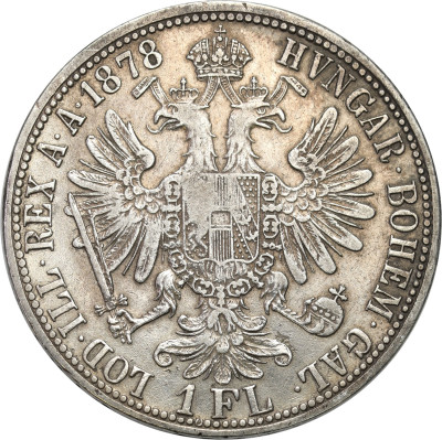 Austria. 1 floren 1878