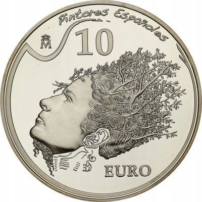 Hiszpania 10 Euro 2009 Salvador Dali