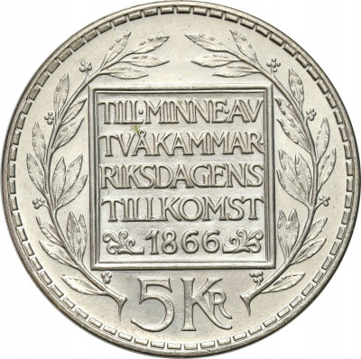 Szwecja 5 koron 1966