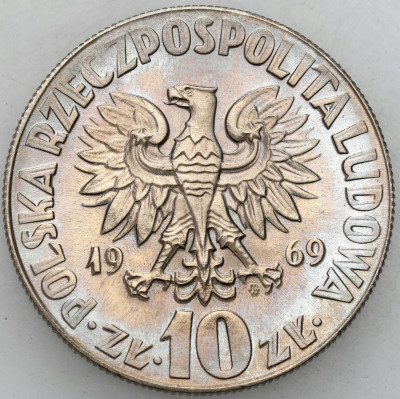 PRL. 10 złotych 1969 Kopernik