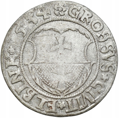 Zygmunt I Stary. Grosz 1534, Elbląg