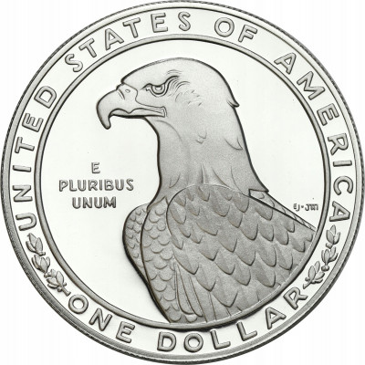 USA 1 dolar 1983 S lustrzanka SREBRO