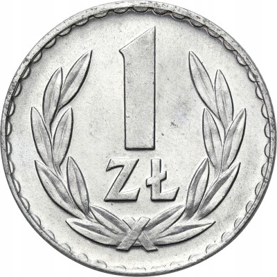 PRL. 1 złoty 1969 Aluminium - RZADSZY ROCZNIK