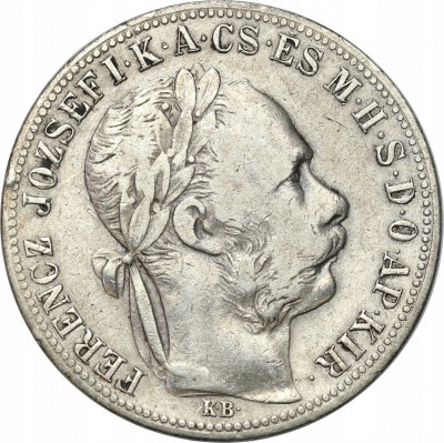 Węgry, 1 forint 1887