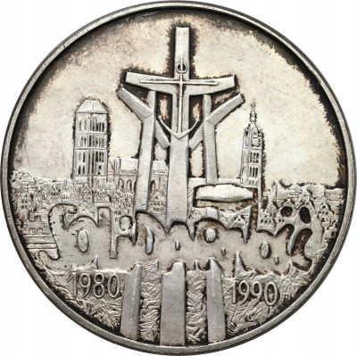 III RP. 100 000 złotych 1990 Solidarność typ A