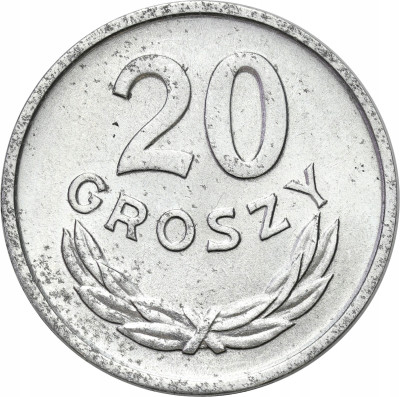PRL. 20 groszy 1968 - PIĘKNE