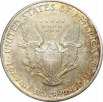 USA 1 dolar 2003 SREBRO uncja