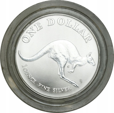 Australia 1 dolar 1993 Kangur SREBRO UNCJA