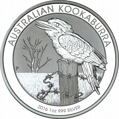 Australia 1 Dolar 2016 Kookaburra Uncja srebra