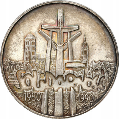 III RP 100.000 złotych 1990 Solidarność