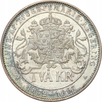 Szwecja 2 korony 1897
