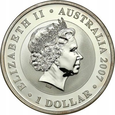 Australia 1 dolar 2007 koala uncja SREBRA