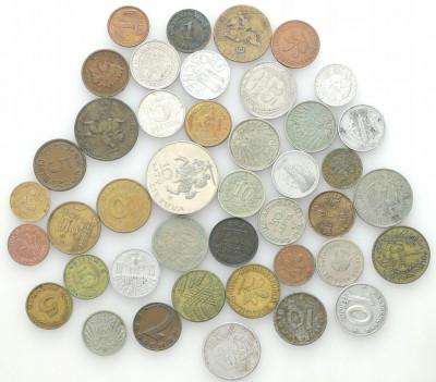 Europa, duży zestaw monet