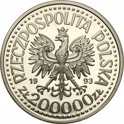 200.000 zł 1993 K. Jagiellończyk - półpostać