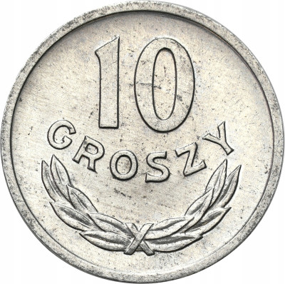 PRL. 10 groszy 1966 - PIĘKNE