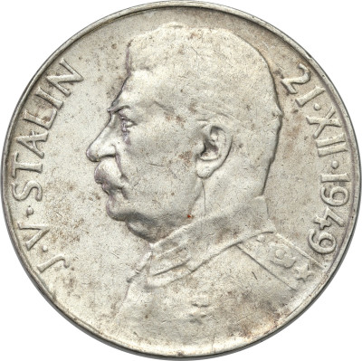Czechosłowacja 100 koron 1949 Stalin SREBRO
